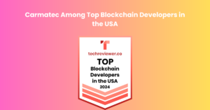 Carmatec unter den Top-Blockchain-Entwicklern in den USA